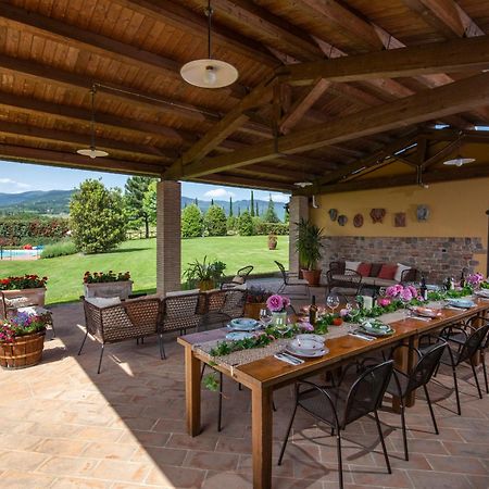 Villa La Cornice - Homelike Villas Bibbiena Exteriör bild