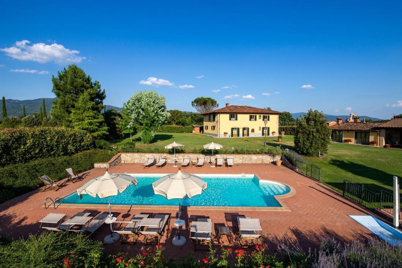 Villa La Cornice - Homelike Villas Bibbiena Exteriör bild