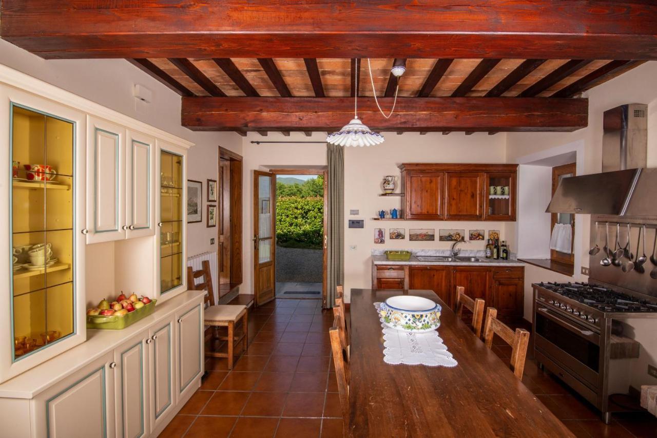 Villa La Cornice - Homelike Villas Bibbiena Exteriör bild